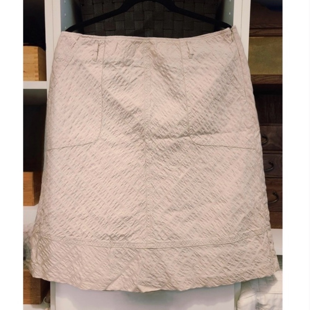 Tommy Hilfiger Beige A-Line Skirt